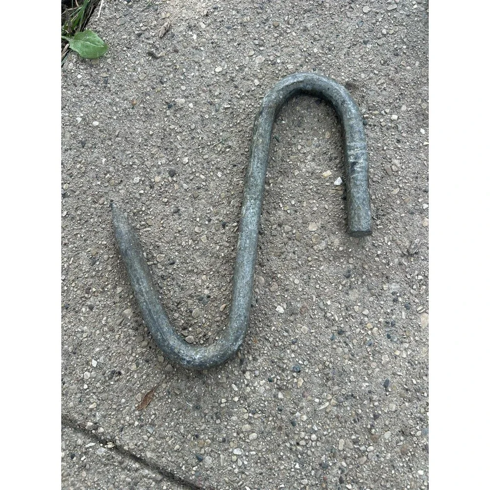 Vintage 9 Inch Meat S Hook Heavy Duty Steel Butcher Hooks for Hanging Beef